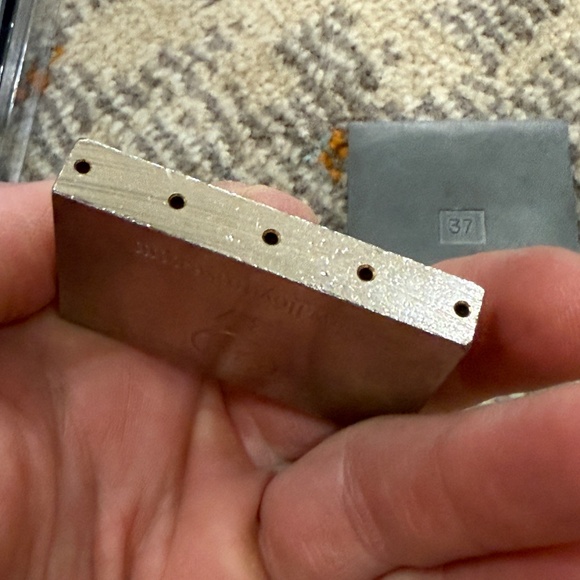 Lot of Floyd Rose Tremolo Replacement Parts Guitar 37MM brass blocks spring claw - Picture 13 of 16